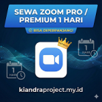 Sewa Zoom Pro Harian (100 Peserta)