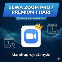Sewa Zoom Pro Harian (100 Peserta)